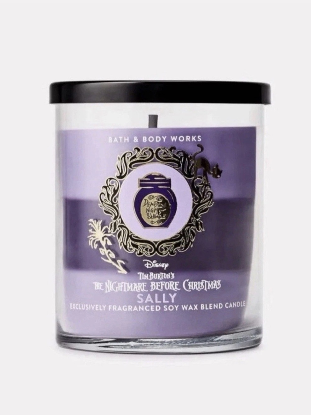 Bath & Body Works Nightmare Before Christmas Sally Single Wick Candle